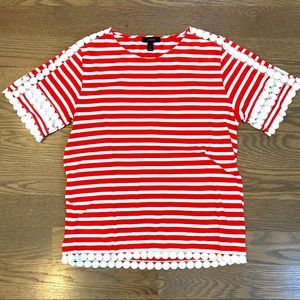 Jcrew striped shirt